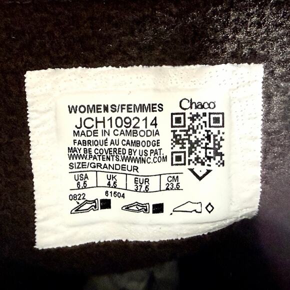 NIB Chaco Revel Tall 6.5M Ankle Soft Felt Ankle Boots Brown Sugar 37.5 - Picture 8 of 11